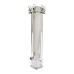 SS CARTRIDGE FILTER عبارة عن وعاء ستانلس ستيل بداخله خراطيش فلاتر ذو مسامات 5 ميكرون يتم استبداله كل فترة وذو احجام مختلفة